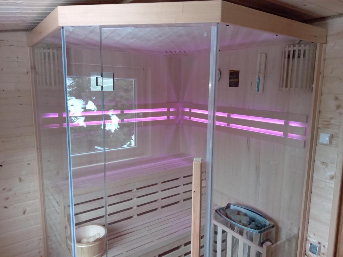 Urocza Chata Z Sauna W Bieszczadzkim Parku Krajobrazowym Bukowiec  Dış mekan fotoğraf