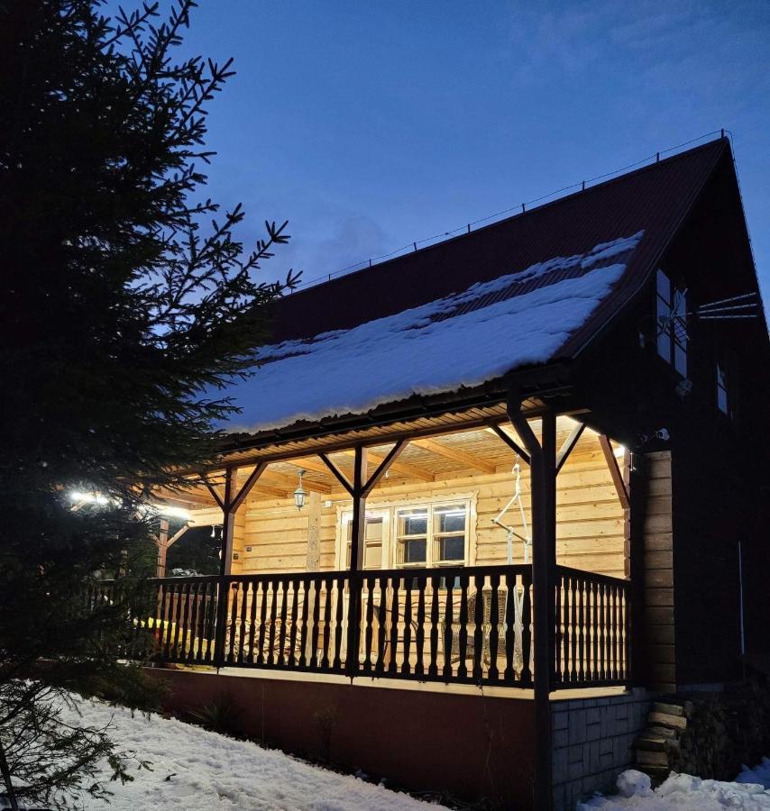 Urocza Chata Z Sauna W Bieszczadzkim Parku Krajobrazowym Bukowiec  Dış mekan fotoğraf