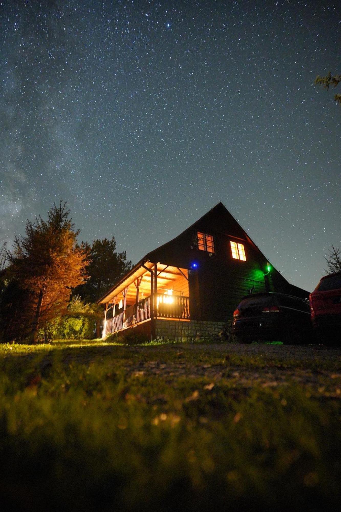 Urocza Chata Z Sauna W Bieszczadzkim Parku Krajobrazowym Bukowiec  Dış mekan fotoğraf