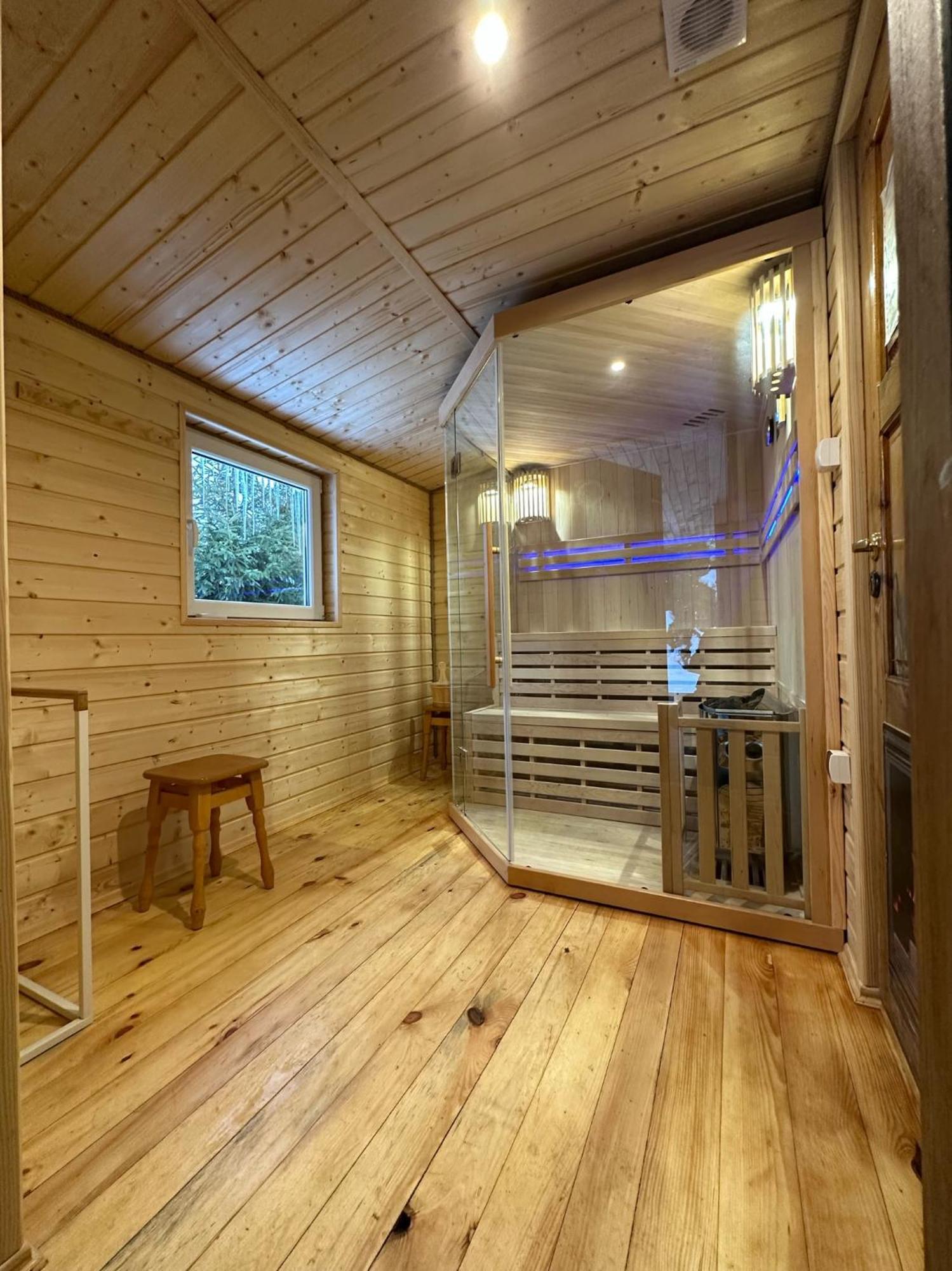 Urocza Chata Z Sauna W Bieszczadzkim Parku Krajobrazowym Bukowiec  Dış mekan fotoğraf