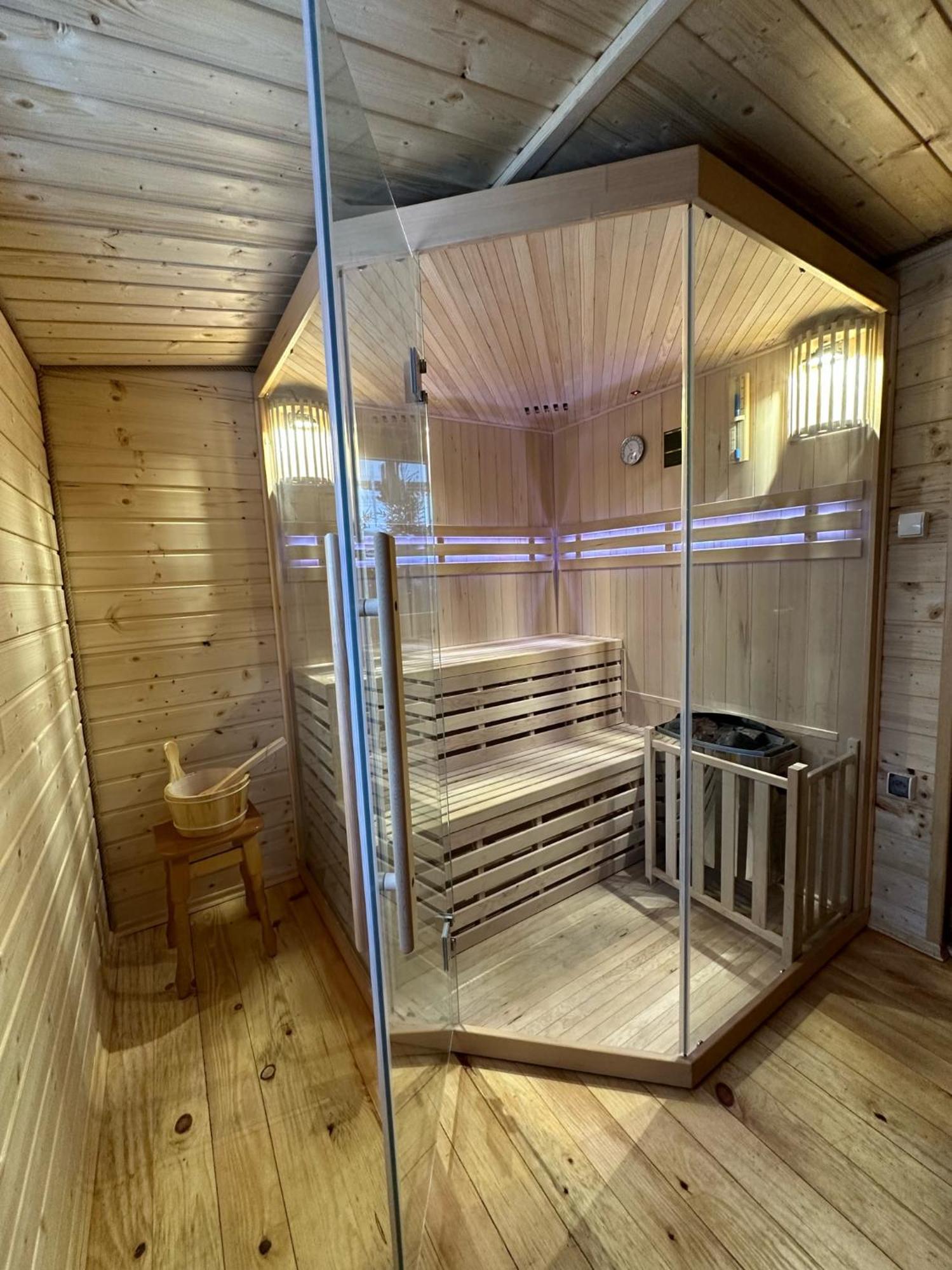 Urocza Chata Z Sauna W Bieszczadzkim Parku Krajobrazowym Bukowiec  Dış mekan fotoğraf