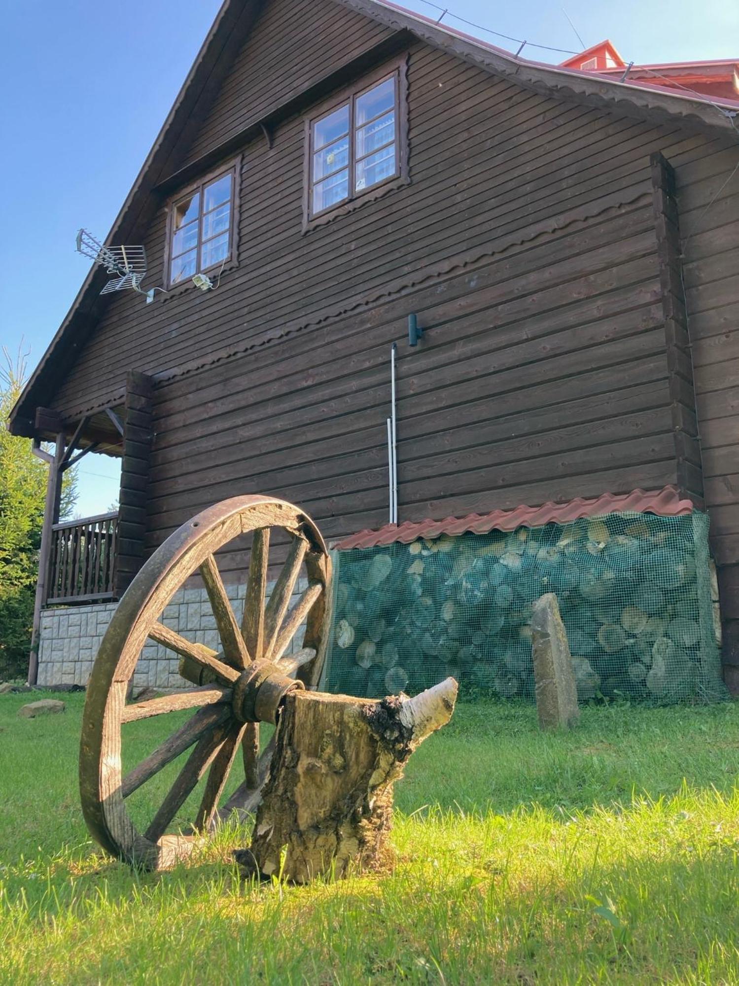 Urocza Chata Z Sauna W Bieszczadzkim Parku Krajobrazowym Bukowiec  Dış mekan fotoğraf